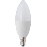 Лампа LED C37 230V 10w  E14 4000K свічка Еко Luxel (048-NE)