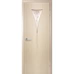 Двері ДВП  Бора 60см.  дуб біленний  Р1