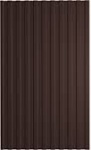 Лист гофров. Т-14  9-хв 8017(1,5*1,16)  шоколад  0,50мм