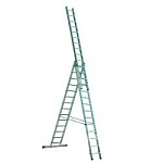 Драбина алюм. 1*9сх 2,55м Expert BLUETOOLS