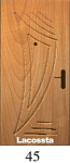 Двері Лакоста 860 №45  Лів  ПВХ-20