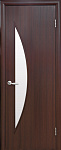 Двері Луна Венге зі склом сатин 60