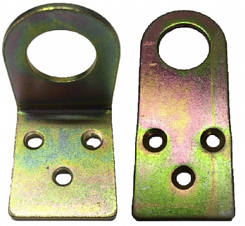 Замочна петля ф16  гнута