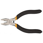 Плоскогубці міні вигнуті 127 мм перл-нікель HAISSER
