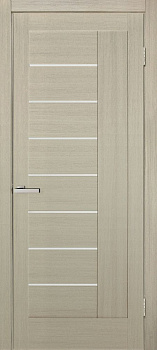Двері  ПВХ Феліція  дуб білений  80 скло