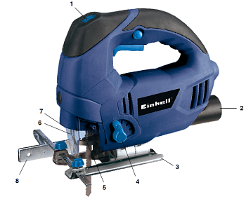 Лобзік  Einhell ВТ 800Е