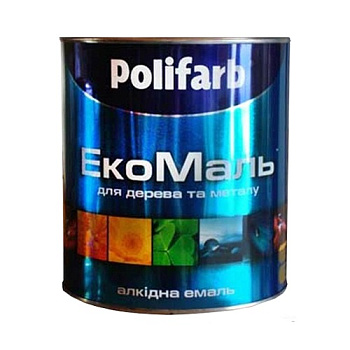 Емаль Поліфарб ПФ-115 горіх світлий 0,9кг