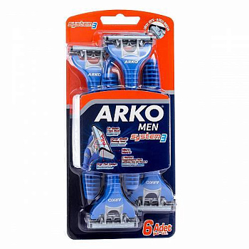 Арко Мен Станок  потрійне лезо 6шт