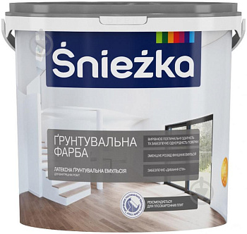 Грунтувальна фарба Sniezka Grunt латекса 14кг/10л