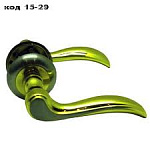  15-29  Ручка міжкімнатна "СОФІЯ"  сатен+золото