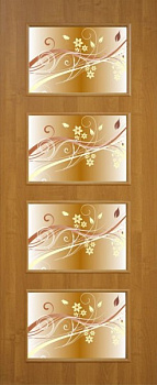 Двері Альта 3  90 ФП  вільха