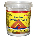 Шпаклівка "Ірком" Червоне дерево  0,7кг