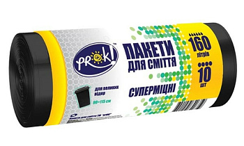 PrOK  Пакет для сміття  120л  10шт  суперм.