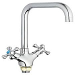 Змішувач  для умивальн. дворук.SHD-TT-596