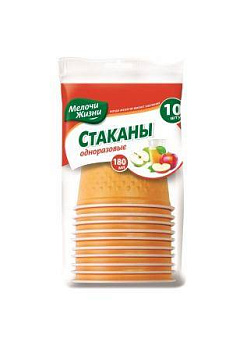 МЖ Стакан PS 180мл  3291