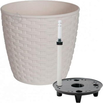 Вазон Ротанг 12*11 з поливом