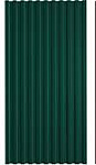 Лист гофров. Т-14  12-хв 6005(1,5*1,15)  зелений  0,50мм