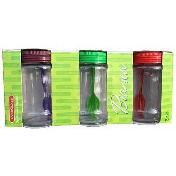 Набір банок EverGlass бянка 314мл 3 шт 