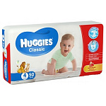 Підгузники дитячі Huggies 7-18кг 50шт  3147