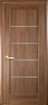 Двері  ПВХ МІРА 80 каштан