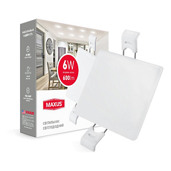 1-MSP-0641-S SP edge 6W 4100K квадрат