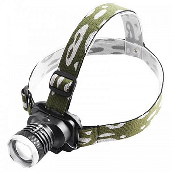 Ліхтар на голову QM-FL4010 акумуляторний LUCKY lED COB+mICRO SD