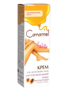 Caramel Крем для депіляції чутливої шкіри 100мл