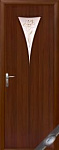 Двері ДВП  Бора 60  горіх К+Р1