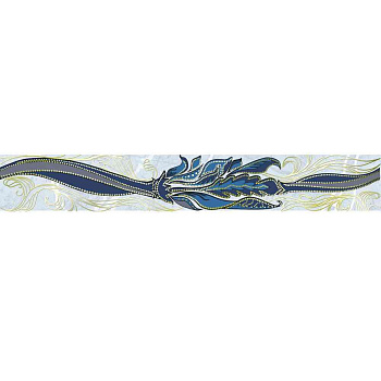 Фріз АЛЕКСАНДРІЯ голубий 300*60