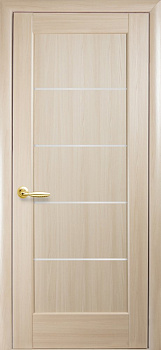 Двері  ПВХ МІРА 60 ясен