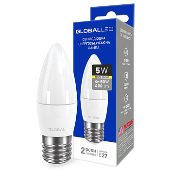 Лампа  GBL-131  5W 3000К  Е27